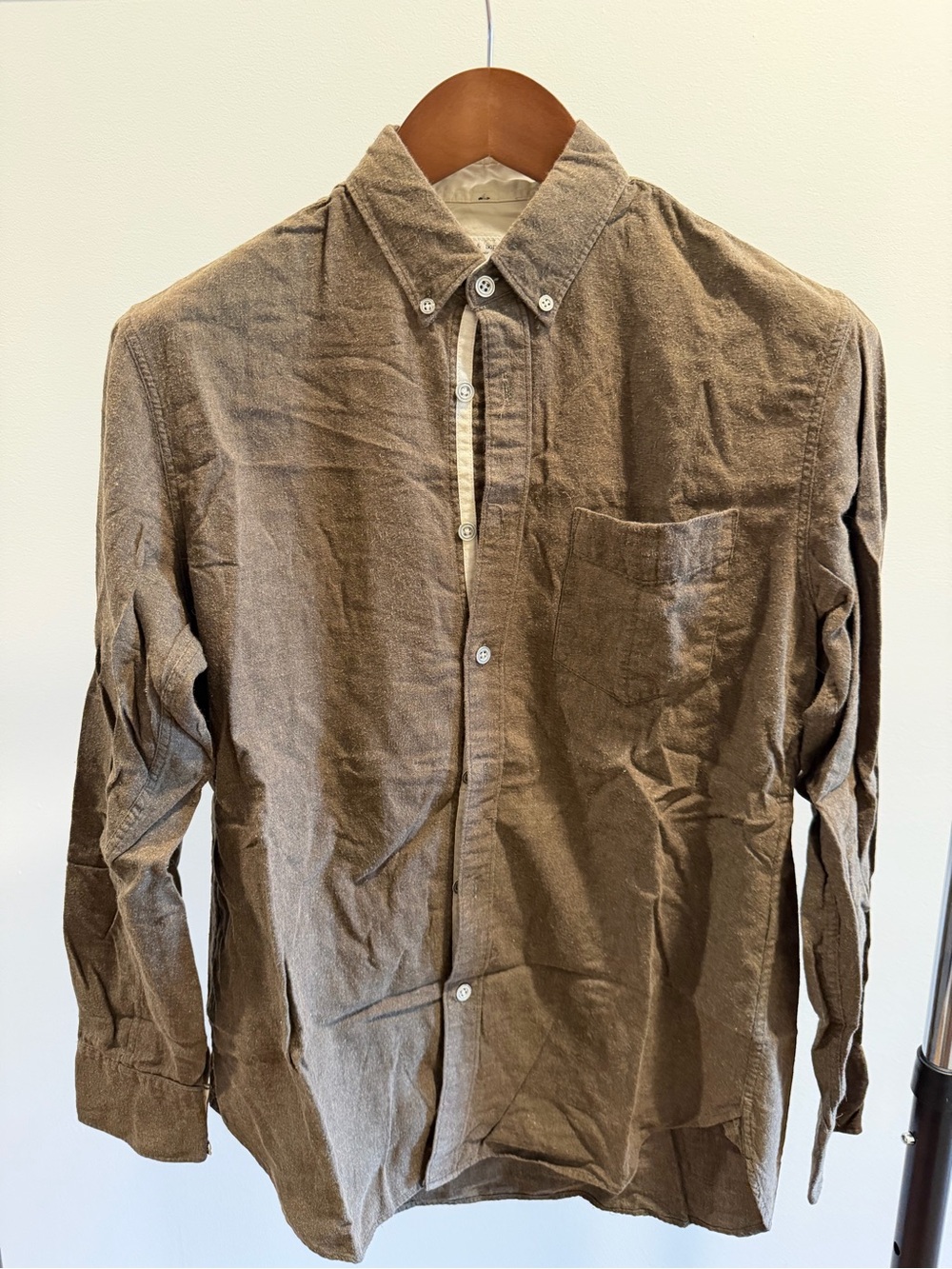 rag & bone Olive Button-Down Shirt